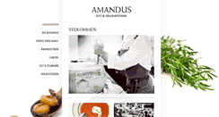 Desktop Screenshot of amandusost.dk